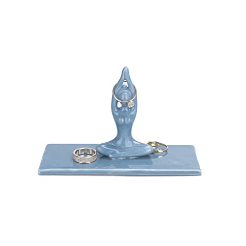 Asana – Porta anillos con postura de yoga zen