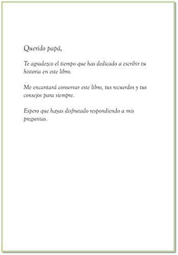 Querido papá – Entre tú y yo, un libro para recordar juntos