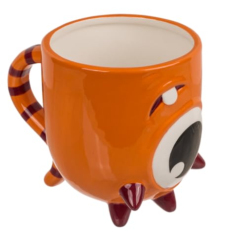 Taza monstruo Mandarino – Naranja, glotón y con sed infinita