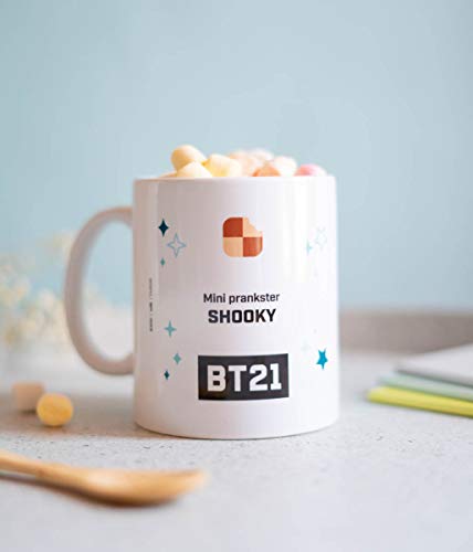 Taza Shooky BT21 – Dulce travesura (sin leche, por favor)