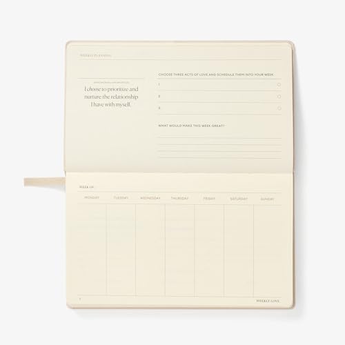 Planner de amor propio – Autocuidado en cada semana