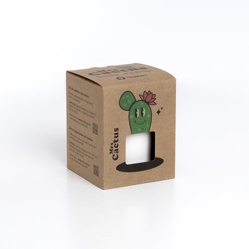Kit autocultivo Mrs. Cactus – Un cactus terapéutico que crece contigo