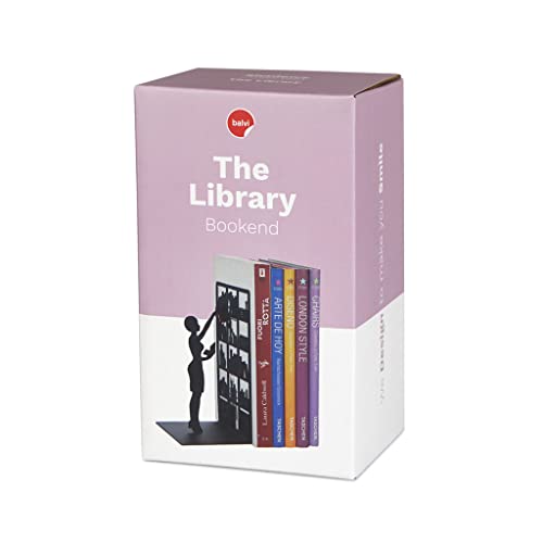 Sujetalibros The Library – Libros bien custodiados