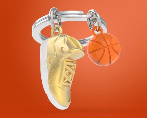 Llavero baloncesto – Encesta estilo en tus llaves