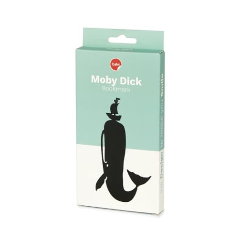 Marcapáginas Moby Dick – Clásico que asoma por las páginas