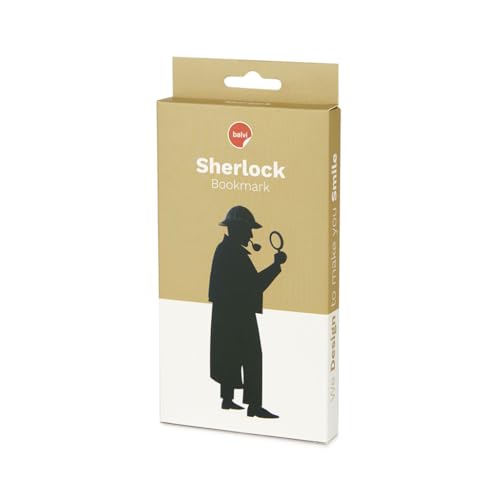 Marcapáginas Sherlock – Deducción y lectura combinadas