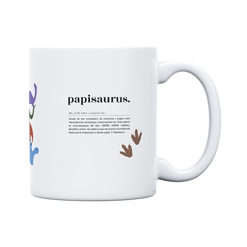 Papisaurus – Taza para padres que son un espécimen único