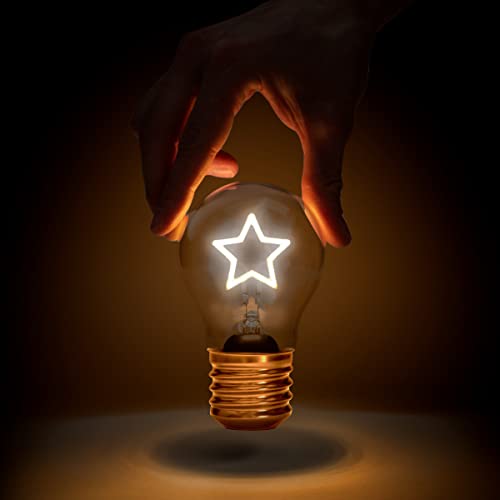 Bombilla con estrella – Ilumina tu rincón con una chispa de cielo