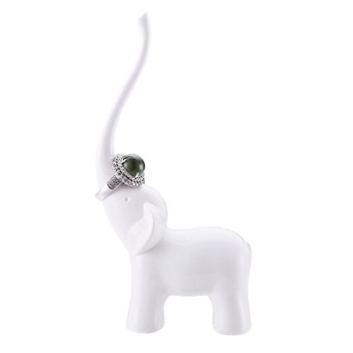 Portaanillos elefante – Trompa arriba, joyas seguras