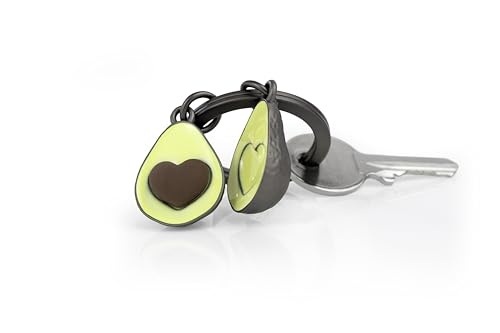 Llavero aguacate con corazón – Amor a primera fruta