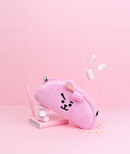 Estuche Cooky BT21 – Energía rosa para tus lápices