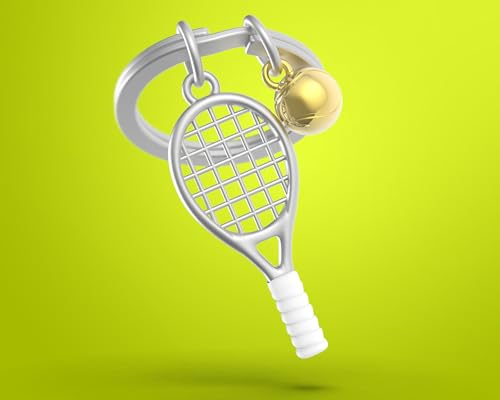 Llavero raqueta y pelota – Tenis en versión mini