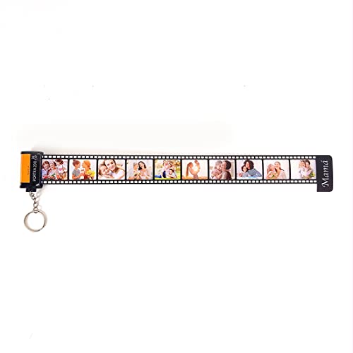 Llavero carrete personalizado– Tus fotos favoritas en mini rollo