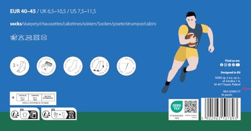 Calcetines de rugby – Fuerza y pasión en cada pisada