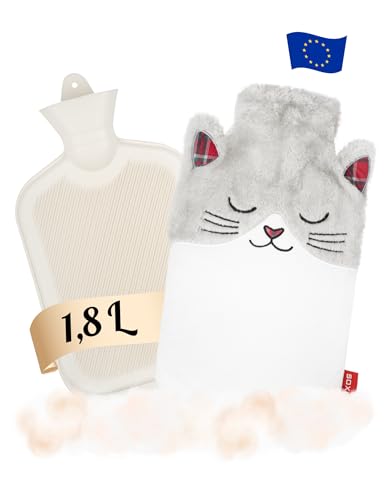 Bolsa de agua caliente gato – Dulzura que calienta el alma