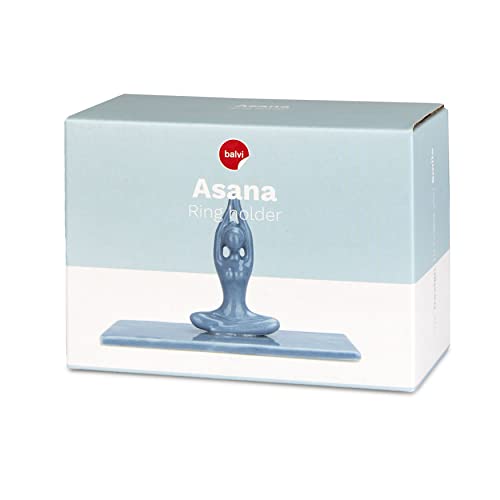 Asana – Porta anillos con postura de yoga zen