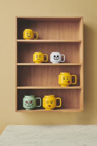 Taza LEGO esqueleto – Tu café con cara de Halloween diario