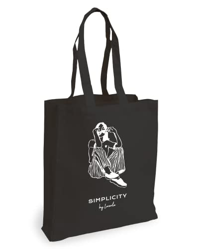 Tote bag negra Loxato – Elegancia y practicidad a diario
