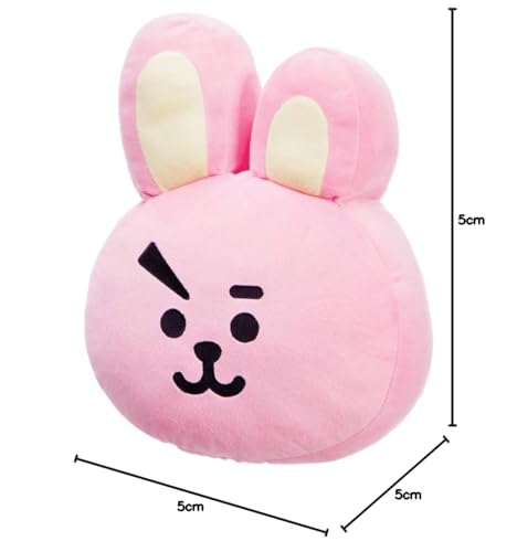 Cojín Cooky BT21 – Dulzura con ceja levantada