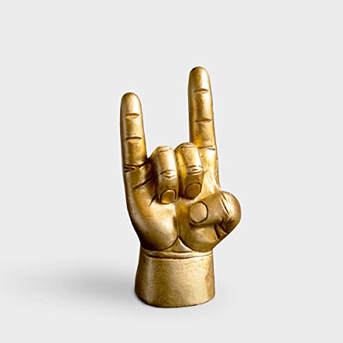 You Rock – Estatua dorada con gesto Rock & Roll