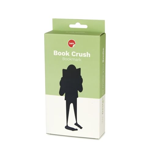 Marcapáginas Book Crush – Un lector aplastado por su pasión