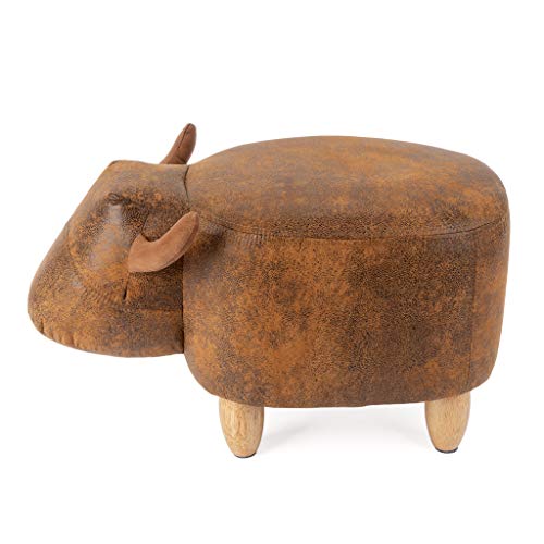 Taburete vaca marrón La Vache – Una vaca con patas muy decorativas