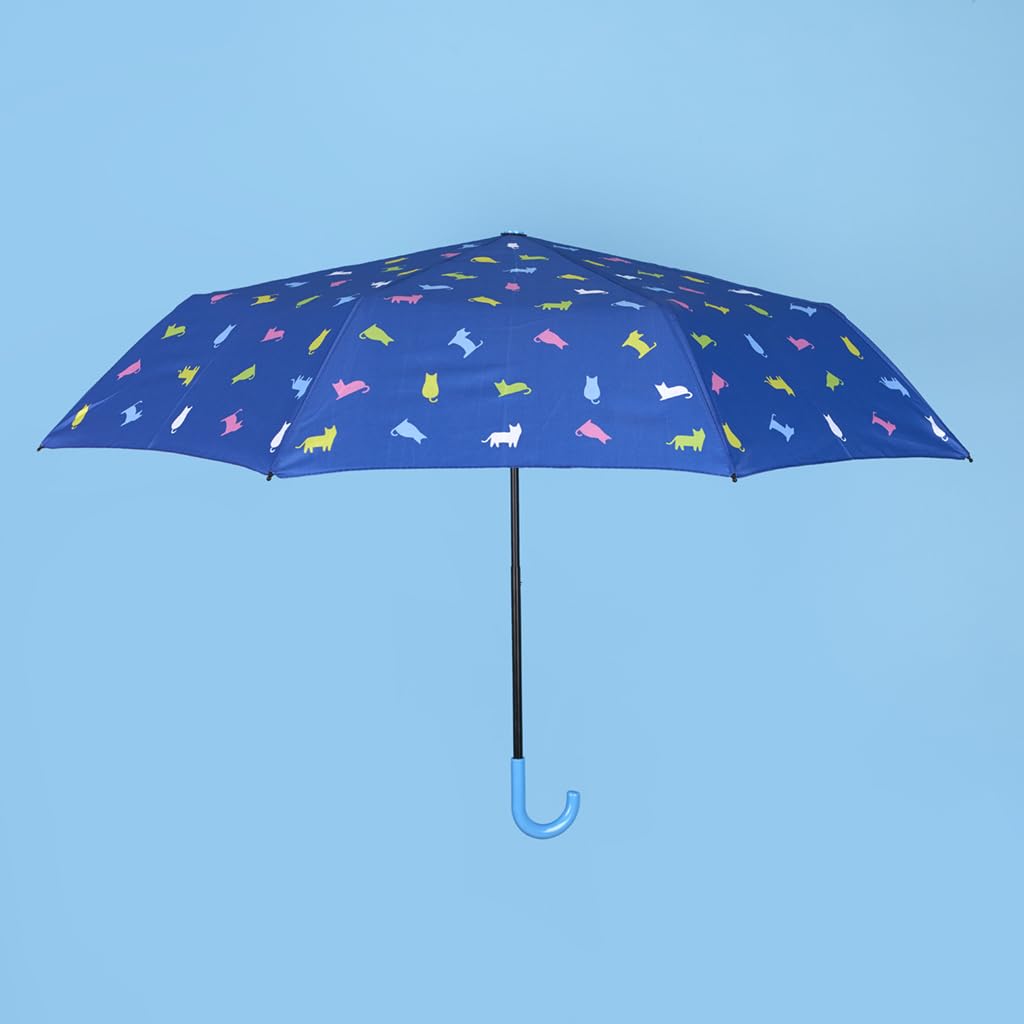 Meowmbrella – Paraguas azul con orejitas de gato
