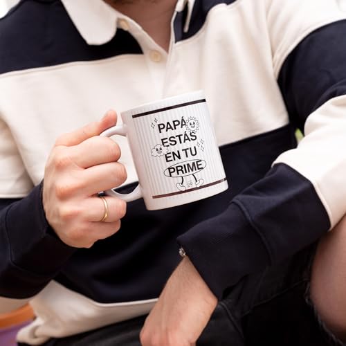 Estás en tu prime – Taza divertida para padres modernos