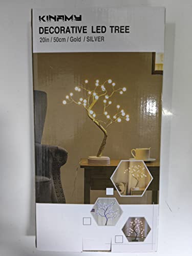 Árbol LED decorativo – Luz suave con estilo natural
