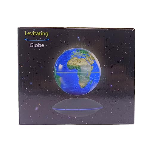 Globo terráqueo flotante – El mundo suspendido en tu escritorio