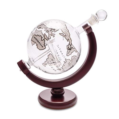 Decantador globo terráqueo – Whisky con vuelta al mundo