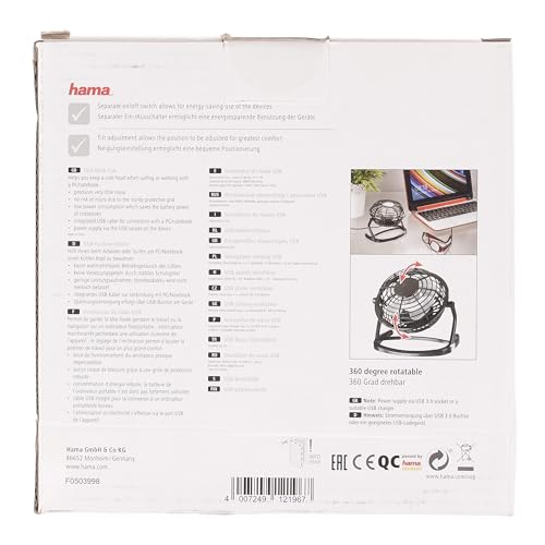 Mini ventilador USB – Enchufa y refréscate