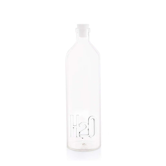 Botella H2O – Letras 3D en suspensión