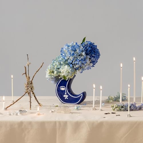 Jarrón luna – Un cielo lleno de flores