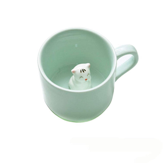 Taza con gato oculto – Sorpresa felina en cada sorbo