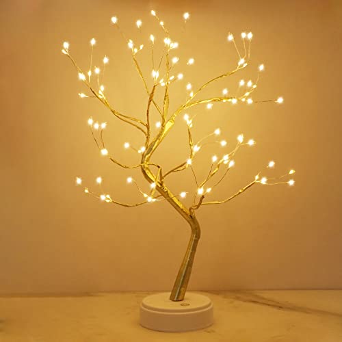 Árbol LED decorativo – Luz suave con estilo natural