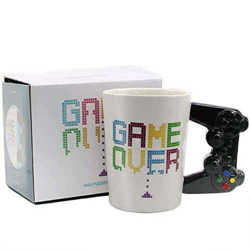 Taza Game Over – Cada sorbo, un nuevo nivel