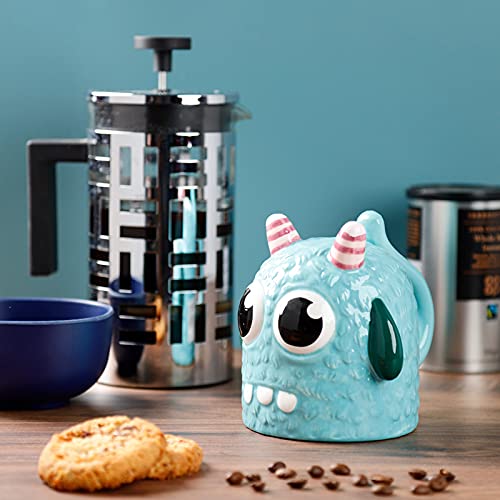 Taza monstruo Azulin – El guardián azul de tu café mañanero