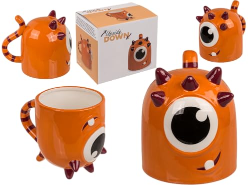 Taza monstruo Mandarino – Naranja, glotón y con sed infinita