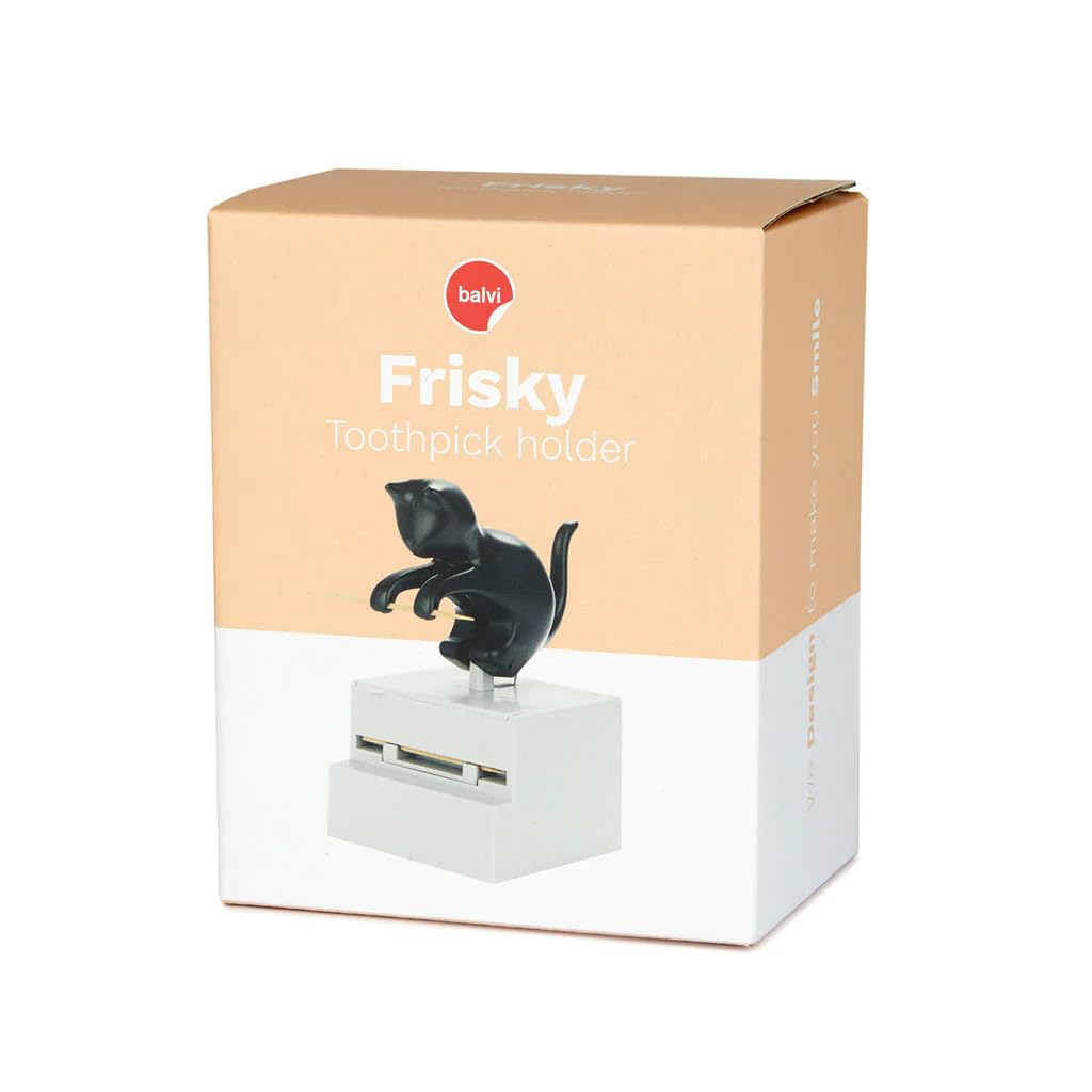 Palillero Frisky – El gato que reparte palillos