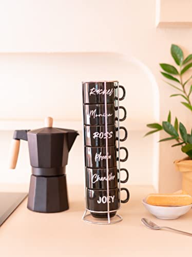 Set 6 Tazas Café Friends – El Espresso de Central Perk