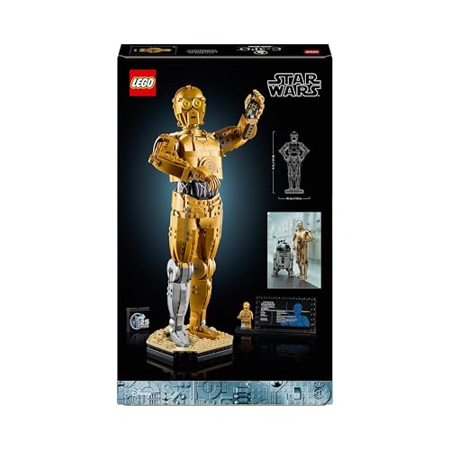 C-3PO LEGO Star Wars – El droide dorado llega a tu vitrina