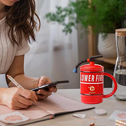 Taza extintor – Apaga el sueño con café