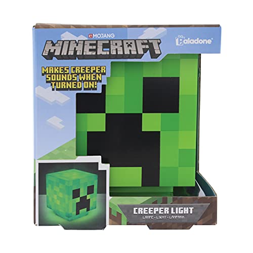 Lámpara Creeper – Iluminación Minecraft con pixel glow