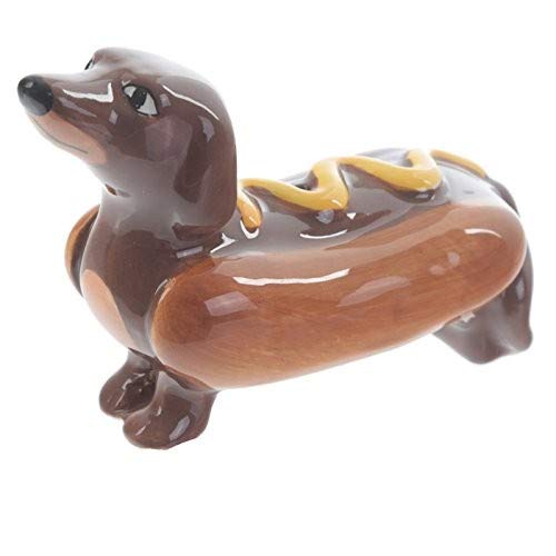 Salchiperro con sal – Salero con forma de perrito mostaza
