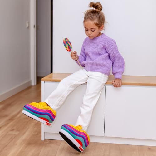 Zapatillas de casa XL Flamingueo – Swag calentito en versión felpa