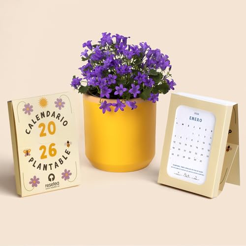 Calendario Plantable 2026 – Un Año Lleno de Vida