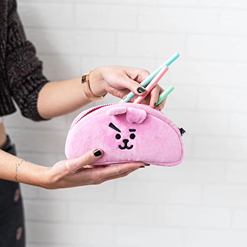 Estuche Cooky BT21 – Energía rosa para tus lápices