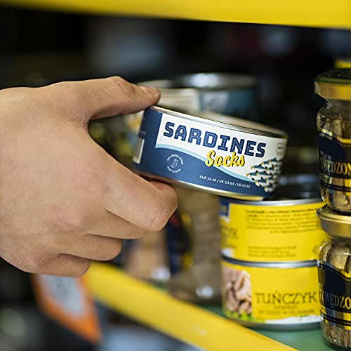 Calcetines sardinas – Estilo fresco en lata