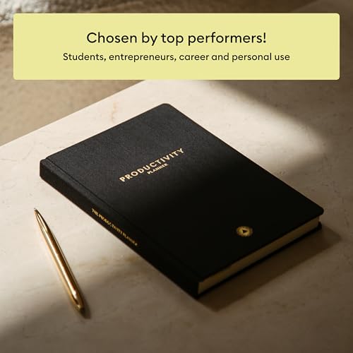 Planner sin fecha – Diario productivo con revisión semanal